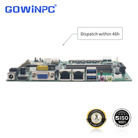 Motherboard Industri dengan Intel Core i712700H atau i713700H, Faktor Bentuk 170mm, Dual DDR4 SODIMM, 6 Port Serial RS232