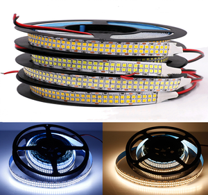 Bande LED flexible à double rangée SMD5730, haute luminosité, 220V, SMD2835, tricolore, étanche, pour la décoration intérieure et extérieure - Product Image 5