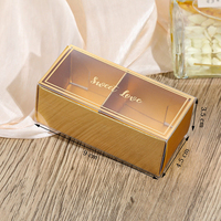 Maßgefertigte Luxus-Schokoladengeschenkbox Starre Papierverpackungsbox mit Trenneinsatz Lebensmittelechte Süßigkeitenbox mit Logodruck