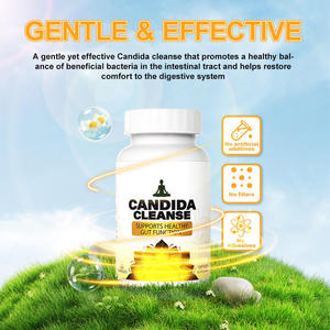 Cápsulas OEM Candida Cleanse, Suplemento Probiótico Natural para la Salud Intestinal, Apoyo para la Desintoxicación y el Equilibrio Intestinal para Adultos, 60 Cápsulas - Product Image 3