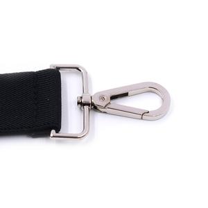 Clip Gancio Fibbia Della Cinghia degli uomini del Metallo di Colore solido Nero Pantaloni <span class=keywords><strong>Bretelle</strong></span> - Product Image 5