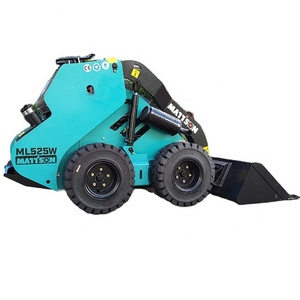 <span class=keywords><strong>Loader</strong></span> <span class=keywords><strong>Mini</strong></span> Skid Steer <span class=keywords><strong>Mattson</strong></span> ML525W yang Dilengkapi Mesin Diesel Kubota, Tipe Beroda untuk Penggunaan Serbaguna - Product Image 1
