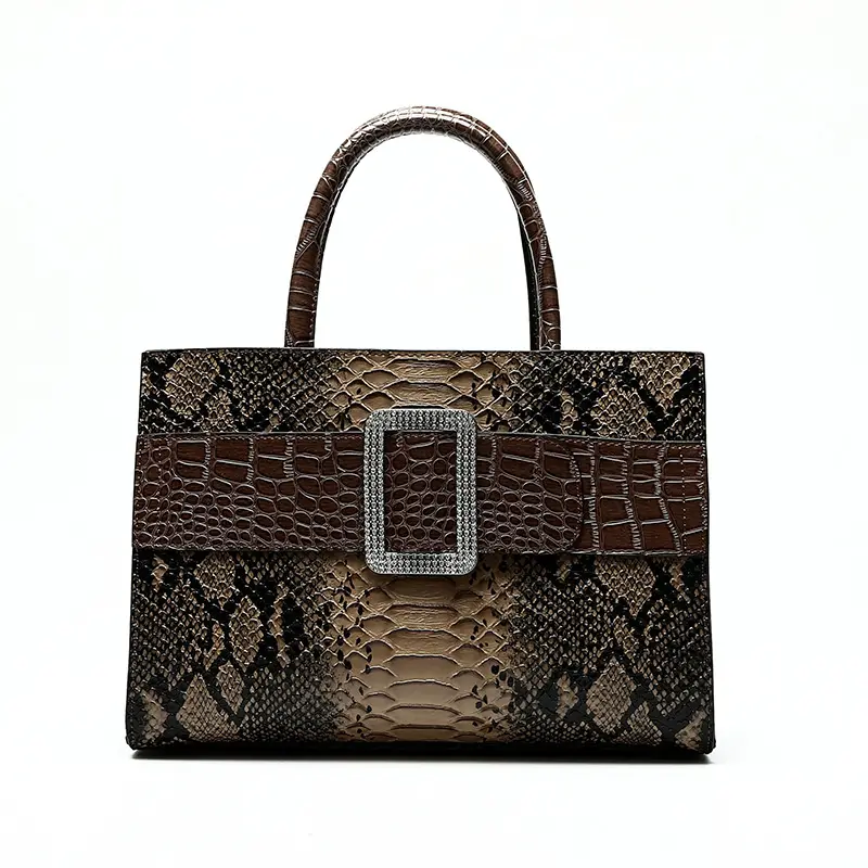 Haute qualité Serpentine motif femme Design sac à main nouvelle mode à la mode sac à main fourre-tout sac à main pour les femmes