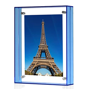 Cadre photo en acrylique coloré de haute qualité, personnalisé, de différentes tailles, pour la décoration intérieure en gros - Product Image 6