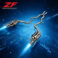 Échappement Catback Valvetronic en Acier Inoxydable pour Mercedes-Benz GLS450 X167 avec Silencieux à Valve - Accessoires Auto
