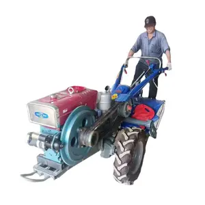 Hot sale small walking tractor 15hp 2WD hand drive tractor price