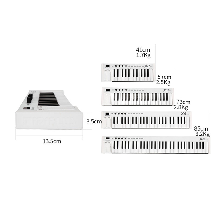 Midiplus X4 Mini 49 Keys - Portable Midi Keyboard Controller