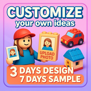 Juego de Bloques de Construcción de Plástico Personalizados, Ladrillos de Diseño Personalizado, Modelos, Escenas, Autos, Barcos, Aviones, Trenes, Figuras, Juguete Creativo de Regalo - Product Image 2
