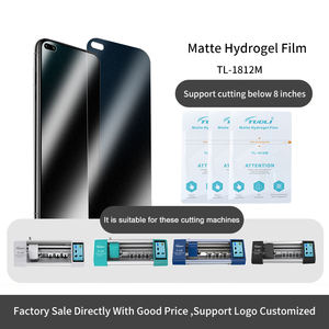 Lámina de Hidrogel TPU Mate Premium de 180*120mm, Protector de Pantalla Removible para Teléfono, Máquina de Corte, Dureza Suave para <span class=keywords><strong>Tiendas</strong></span> de Teléfonos - Product Image 2