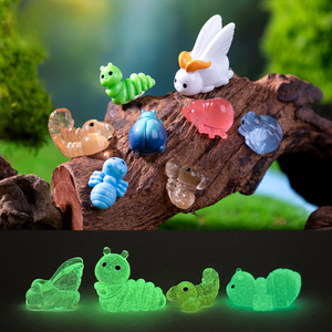All'ingrosso nuova simulazione bruco insetto piccolo animale microscopico paesaggistica ornamento accessori ornamentale ornamento - Product Image 1