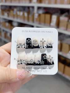 เล็บ<span class=keywords><strong>ปลอม</strong></span>แบบกดติด คุณภาพสูง ลายเป็ดฝรั่งเศส <span class=keywords><strong>ท</strong></span>ำจาก ABS ปิดเต็มเล็บ พร้อมลายสำเร็จรูป 10 ชิ้น ประดับด้วยเพชรพลอยสีเขียวมรกต สำหรับร้าน<span class=keywords><strong>ท</strong></span>ำเล็บ - Product Image 4