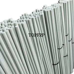 FRP Pultruded Profiles Fiberglass <b>Rod</b> GRP Poles - Product Image 2