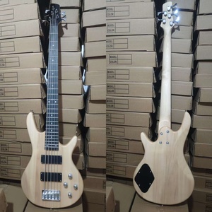Bajo Eléctrico Profesional Swift Horse de 5 Cuerdas |   Pastillas H-H y Cuerpo de Madera de Álamo OEM para Venta al por Mayor y Tiendas de Música - Product Image 2