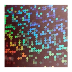 <span class=keywords><strong>Feuille</strong></span> de film de stratification à froid en PVC de taille A4 auto-adhésive 50 microns d'épaisseur autocollant en vinyle holographique doux pour l'utilisation de cadre photo artisanal - Product Image 1