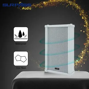 CL410 Altoparlante a Colonna per Esterni Impermeabile, Sistema PA IP per Montaggio a Parete, Suono Stereo HiFi, Diffusore con Griglia in Ferro - Product Image 1
