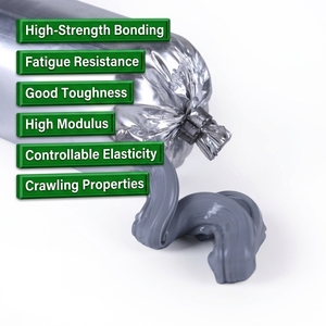 Scellant structurel en silicone neutre monocomposant pour la construction, résistant aux intempéries, pour le verre, le cuir, le <span class=keywords><strong>bois</strong></span>, le transport et l'emballage - Product Image 2