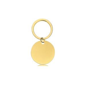 Porte-clés mousqueton 3D en acier inoxydable, plaque métallique personnalisable pour gravure laser, style médaille d'identification pour chien - Cadeau promotionnel tendance - Product Image 2