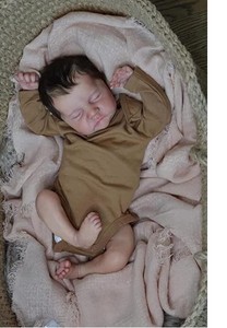 Muñeca Bebé Reborn de 49 <span class=keywords><strong>cm</strong></span>, 19 Pulgadas, Acabada, Levi Reborn, Cuerpo Completo de Silicona, Muñecas Bebé Reborn, Juguetes para Niños, Regalo para Niños - Product Image 3