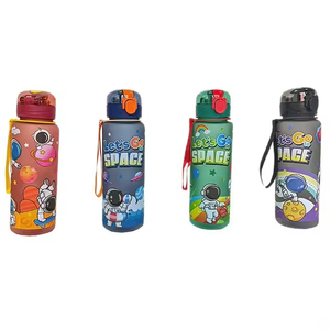 Gourde d'été avec bouchon à clapet 700 ml, grande capacité, haute qualité, écologique, pour jus, sport en plein air, pour enfants et école - Product Image 6