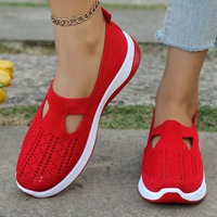 Nouvelles chaussures décontractées pour femmes printemps-été 2026 |   Chaussures de sport souples et respirantes à enfiler, vente chaude, directement de l'usine