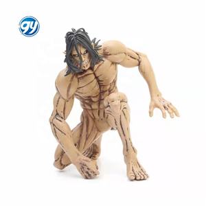 Figuras de Acción de PVC de 15 cm, Lindas Figuras de Ataque a los Titanes, <span class=keywords><strong>Eren</strong></span> <span class=keywords><strong>Jaeger</strong></span>, Manualidades de Plástico - Product Image 2