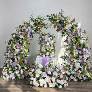 Best Seller Artificial flowers for standup arch Silk <b>Rose</b> Flower Wedding Arch Backdrop - Product Image 1