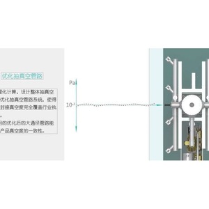 BACH Rotary Blower 200W AC Motor Metal Industrial Fan Floor Installation 3 Speeds Mechanical Control - Product Image 5