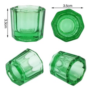 Set di 12 Coppette Mediche Colorate Xingcheng, Piattini in Vetro per Odontoiatria - Product Image 3