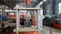 Máquina de fabricación de paneles de yeso en forma de V, barra de hierro de metal, máquina de ángulo de fabricación de paneles de esquina de techo y pared