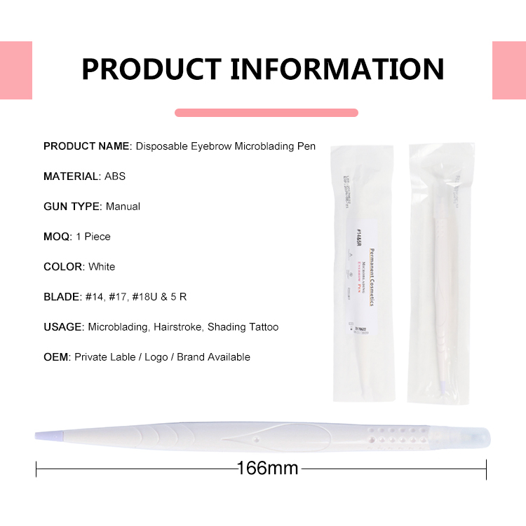 Stylo manuel jetable pour sourcils CTHT076 Combo