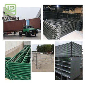 Gegalvaniseerde 6ft metalen paardenhekpanelen/ronde panelen voor veeteelt/panelen voor paardenrennen - Product Image 6