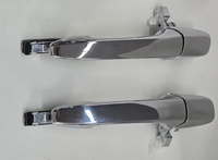Poignée de porte extérieure chromée arrière droite, finition peinte ABS, garantie 1 an, ajustement universel UR6558410 pour