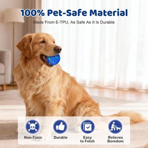 Giocattolo per Cani Automatico E-TPU+PC, Palla Rotolante Ricaricabile, Resistente ai Morsi, Gioco da Masticare per Cani Piccoli, Medi e Grandi - Product Image 4