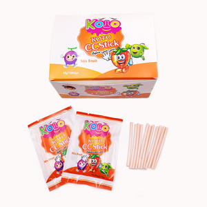 卸売ミックスフルーツフレーバーカラフルサワースウィートCCスティックパウダーハードキャンディー - Product Image 2