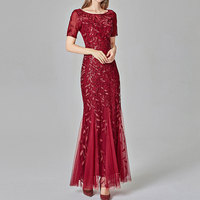 Robes de soirée élégantes pour femmes grandes tailles, robes de bal maxi, robes de demoiselle d'honneur, vêtements pour la mère de la mariée, robes de soirée à paillettes