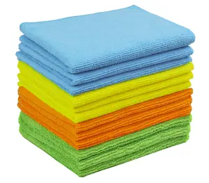 माइक्रोफ़ाइबर तौलिया 80% पॉलिएस्टर 20% पॉलियामाइड सफाई कपड़ा पॉलिशिंग कार माइक्रोफ़ाइबर कपड़ा कार रसोई तौलिए