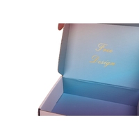 Cartón de papel Kraft ecológico de alta calidad, envío impreso personalizado para ropa, ropa interior, regalos, carpetas de marca, laminación mate