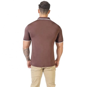 Camisetas Polo de Verano para Hombre al por Mayor, Camisetas Ajustadas de Gimnasio para Hombre, Camisetas Polo Clásicas de Poliéster con Logotipo Bordado - Product Image 2