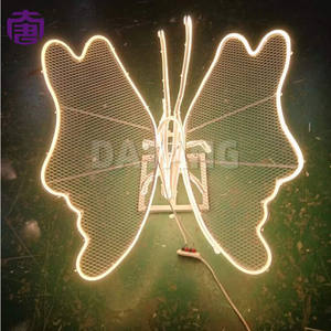 Decoración de Mariposas LED para Jardín Exterior, Luces de Insectos Dinámicas Simuladas Coloridas IP65, Luces Decorativas para Paisajes, Navidad, Festividades, Certificación CE y RoHS - Product Image 6