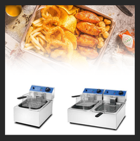 Nouvelle friteuse électrique commerciale avec filtre à huile 20L, friteuse à pression programmable, friteuse à pression pour poulet KFC Broaster avec filtre à huile