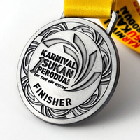 Concevez votre propre médaille en métal personnalisée, alliage de zinc, 3D, pour marathon 5K, football, taekwondo, natation, prix de la course, médailles sportives