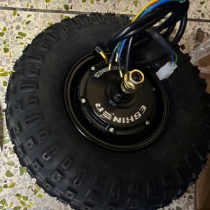 เครื่องยนต์สกูตเตอร์ไฟฟ้า60H 4000W 5000W 7500W ไร้แปรงถ่านพร้อมยางแบบไม่มียางในขนาด13นิ้ว14นิ้วสำหรับ X13 G14 X14 - Product Image 2