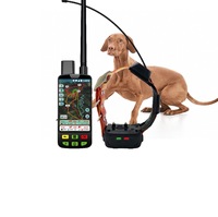 Collier de suivi GPS pour chien ESEEK multi-signaux 4G VHF étanche, compatible Android, portée longue distance 15 km, positionnement en temps réel, surveillance des aboiements