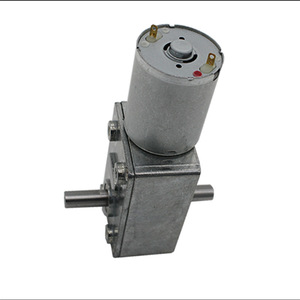 มอเตอร์ลดความเร็วแบบเกียร์หนอนสำหรับสมาร์ทล็อค 12V 6R DC ตัวเรือนอะลูมิเนียม สำหรับระบบล็อคอัจฉริยะ - Product Image 2
