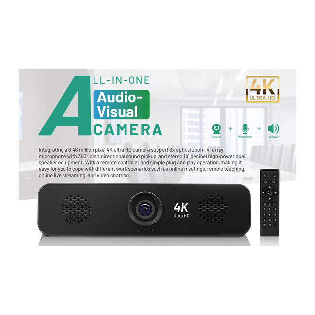 4K URTLA Video Conference USB Camera with 1 Year Warranty