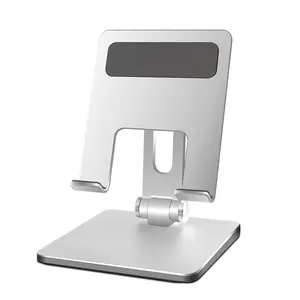 태블릿 스탠드 홀더 데스크탑 알루미늄 합금 멀티 앵글 조절 접이식 범용 테이블 휴대 전화 스탠드