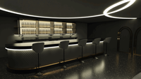 Comptoir de restaurant bar moderne meubles de bar style occidental comptoirs de bar design