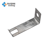 Clips de suspension pour plafond en acier galvanisé, accessoires de plafond, clip de suspension pour grille de plafond, profilé de cloison sèche, système de plafond