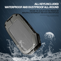 Coque de protection pour clé de voiture en alliage de zinc pour Kia Sportage 2023 2024 Ray Sorento Soul Telluride Cerato 2020 K5 K8