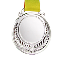6.5cm Golden Wheat Medal Awards Activités promotionnelles Souvenir Médailles en métal OEM ODM Bon prix Sport Blank Medal Awards
